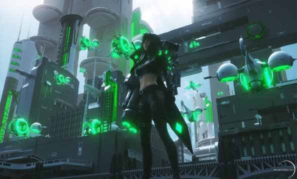 Cyber City Girl