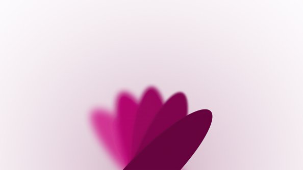 Flower Minimal White Blur