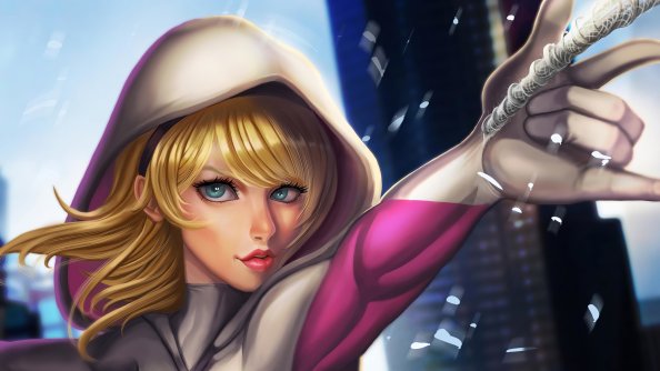 Gwen Stacy Cute 4k