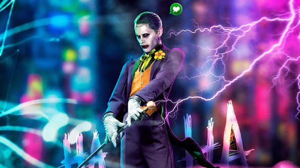 Jared Leto Joker Cyberpunk Art 4k