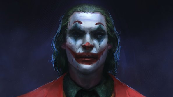 Joker Closeup Sketch