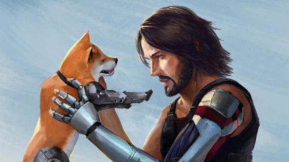 Keanu Reeves Dog In Cyberpunk 2077