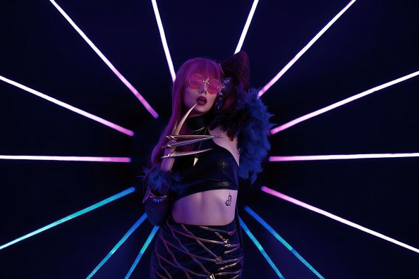 Evelynn KDA Lol Cosplay 4k