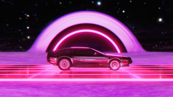 Car Horizon Outrun 4k