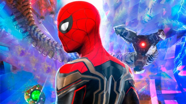 Spiderman No Way Home Movie Empire Poster 8k