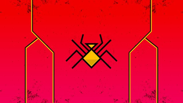 Spider Woman Logo Minimal 5k