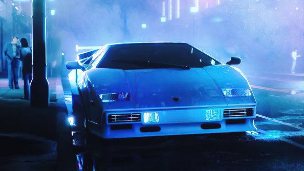 Retro Lamborghini Outwalk