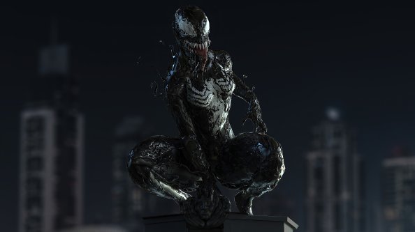 Venom Rain 4k