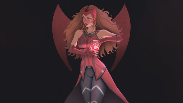 Wanda Maximoff Minimal 5k