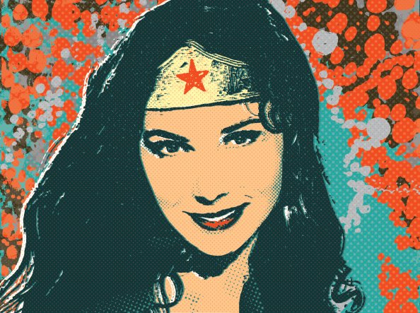 Wonder Woman Illustration 5k