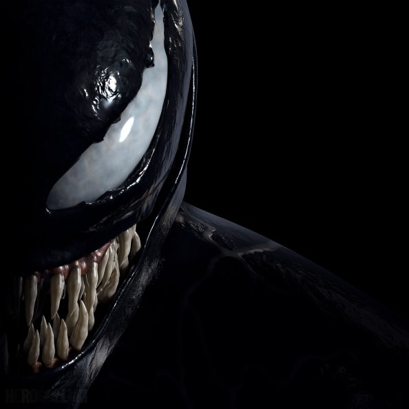 Venom Close Up Art