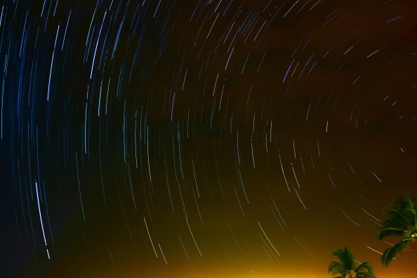 Star Trails Night Long Exposure 5k