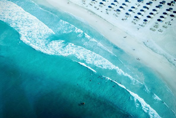 Beach Seashore Aerial Photography