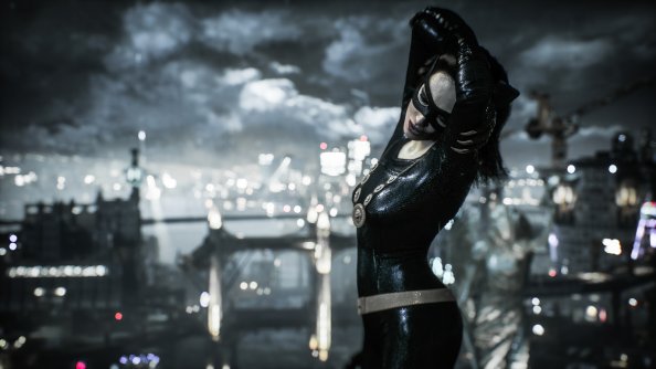 Cat Woman Batman Arkham Knight 4k