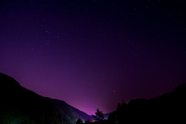 Night Sky Space 4k