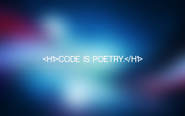 Code is Poetry