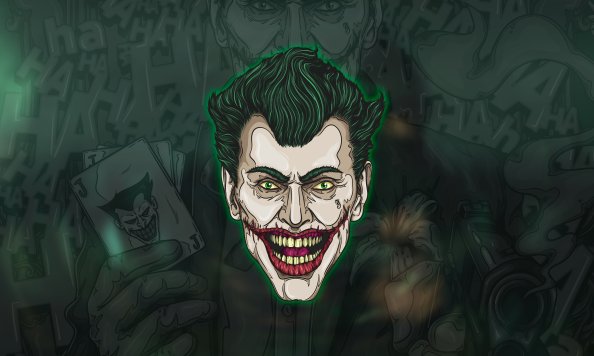 Joker Face Art