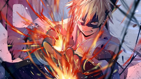 Katsuki Bakugou My Hero Academic 4k