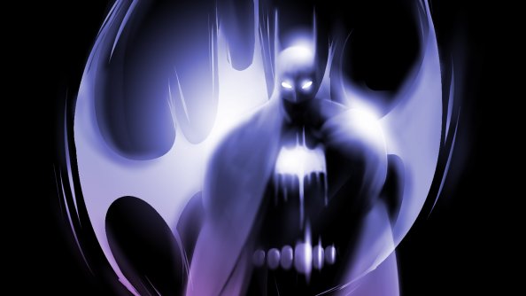 Batman Neon Art