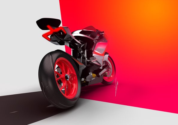 Ducati Zero Electric 2020 Rear