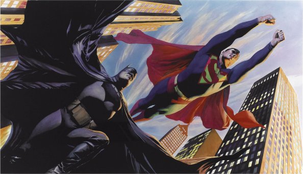 Superman Batman Art