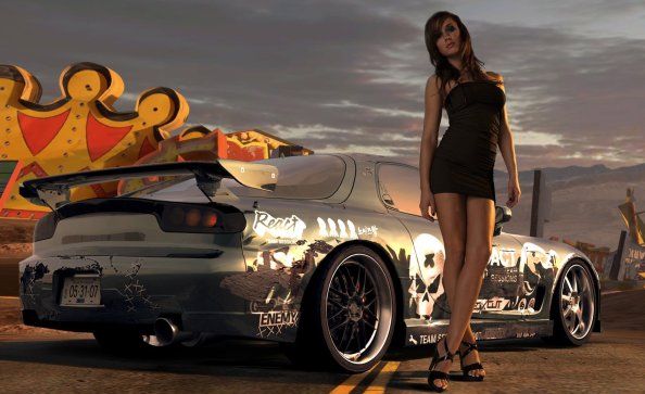 Need For Speed Pro Street Girl