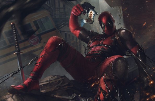 Deadpool Vs Venom Symbiote