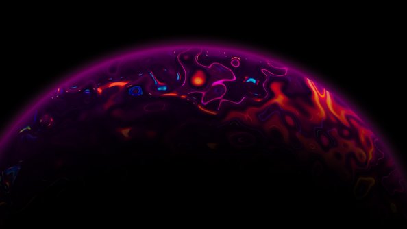 Lava Planet Abstract 4k