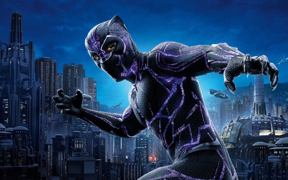Black Panther 4k Movie Poster 2018