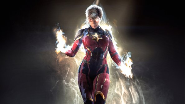 Captain Marvel New Art4k