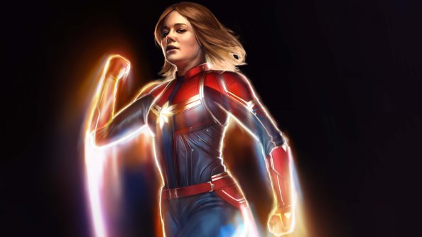Captain Marvel 5k New Artwork