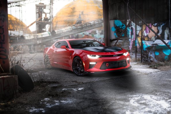 Red Camaro 8k
