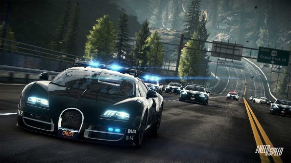 Bugatti Cop Car