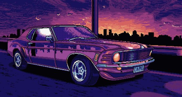 8 Bit Mustang