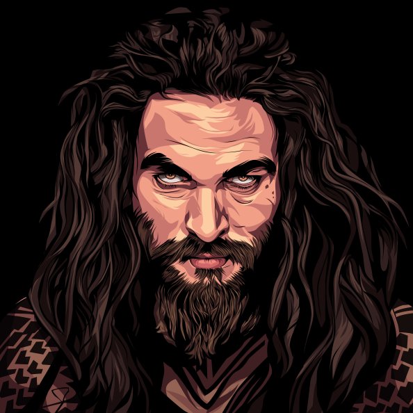 Aquaman Vexel Illustration