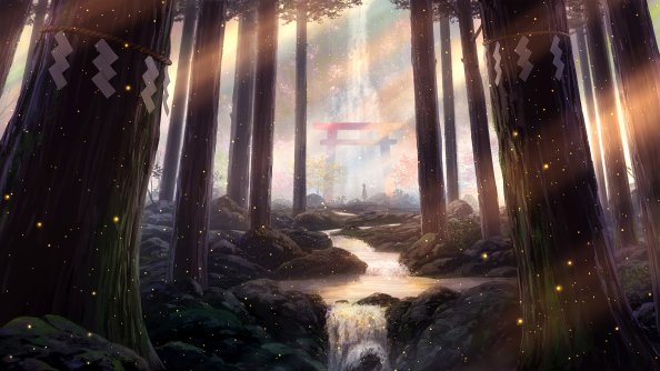 Digital Art Forest Artwork 8k