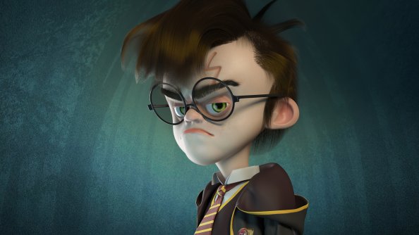 Harry Potter 3d Character Art 4k