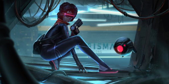 Hyper Scape Digital Science Fiction