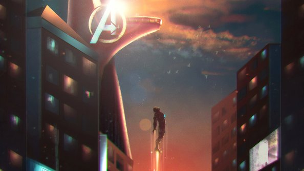 Iron Man Stark Tower 4k