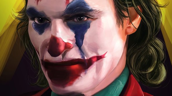 Joker Closeup Face 4k