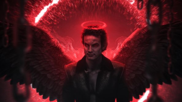 Lucifer Digital Art 4k