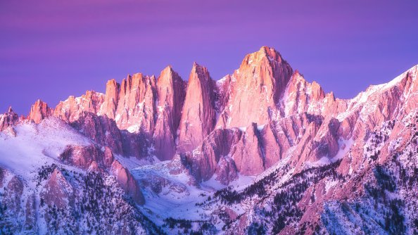 Peaks Of Mount Whitney