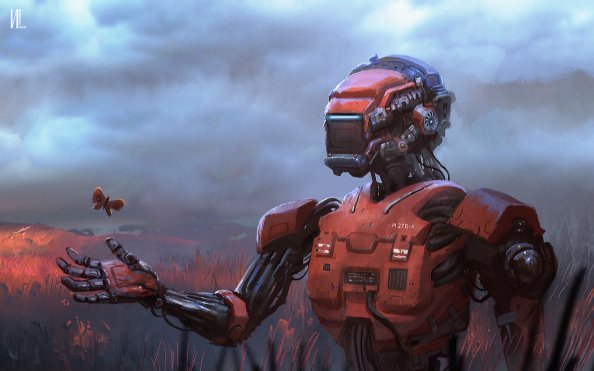 Robot With One Wish 4k