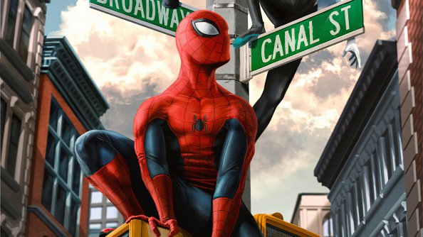 Spiderman4k Art
