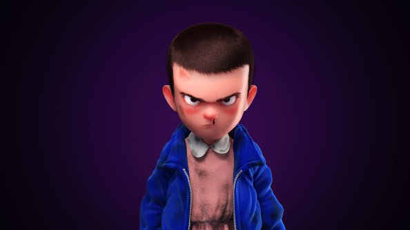 Eleven Stranger Things Art 4k