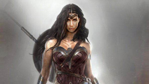4k Wonder Woman New Art