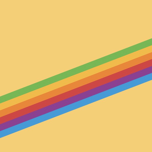 Ios 11 Heritage Stripe Yellow