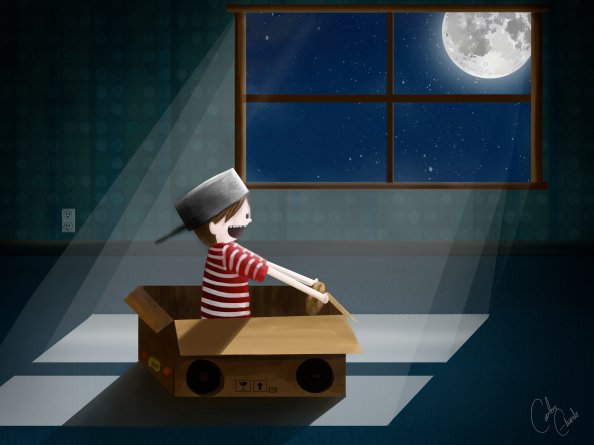 Boxcar Illustration