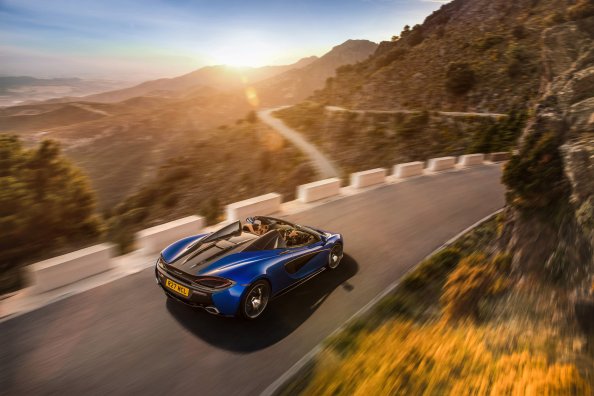 McLaren 570S Spider 2017 4k