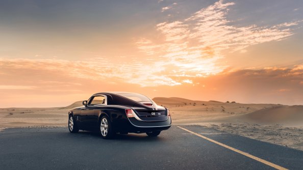 Rolls Royce Sweptail Car Rear
